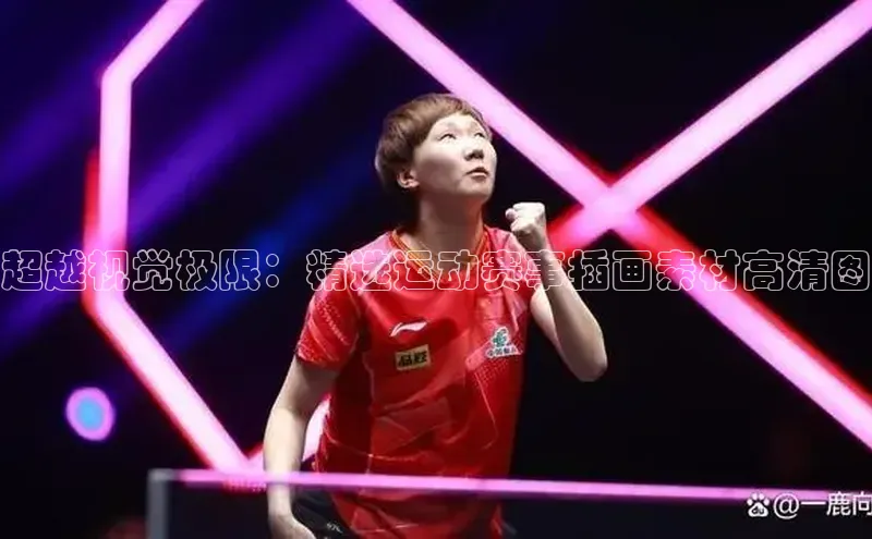 超越视觉极限：精选运动赛事插画素材高清图